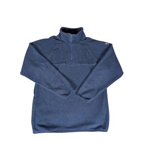 Smithsonian Institution‎ Navy Blue Fleece Pullover Sweatshirt Men's